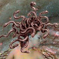 Medusa - Modelo: Pam - Arte Digital: Henrique Vieira Filho Medusa - Modelo: Pam - Arte Digital: Henrique Vieira Filho